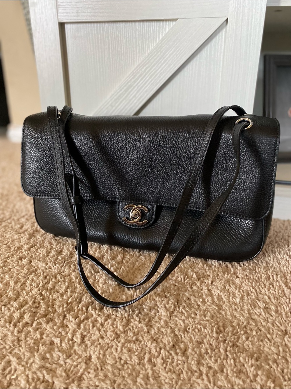 Women’s soft leather black shoulder bag New - Picture 6 of 13